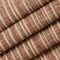 Red Stripe Woven Pattern Upholstery Fabric by The Yard - SKU: Equinox Russet